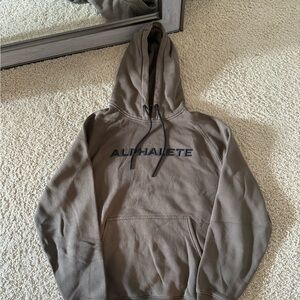 Alphalete Brown Hoodie